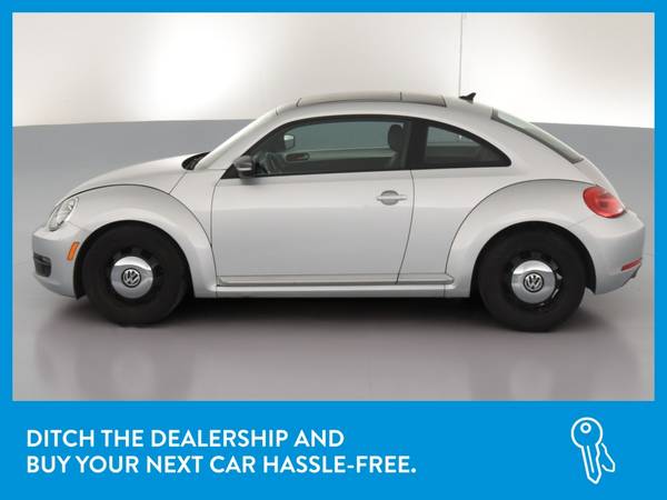 2014 VW Volkswagen Beetle 2 5L Hatchback 2D hatchback Silver for sale in Cambridge, MA – photo 4