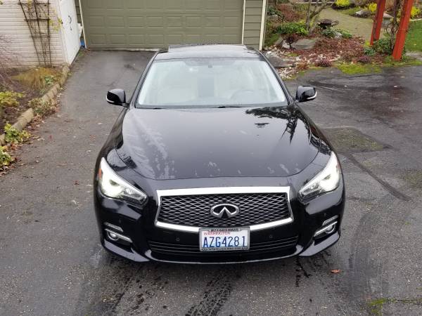 Infiniti Q50 AWD Loaded! - cars & trucks - by owner - vehicle... for sale in Olympia, WA – photo 2