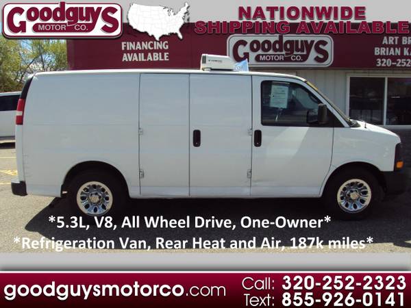 2010 Chevrolet Express Cargo Van AWD 1500 135 Refrigeration Van for sale in Other, CT