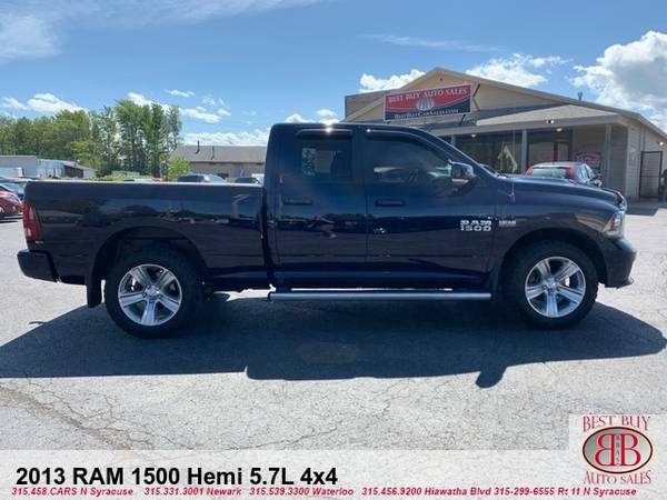 2013 DODGE RAM 1500 HEMI 5.7L 4X4! FULLY LOADED! FINANCING!!! APPLY!!! for sale in N SYRACUSE, NY – photo 2