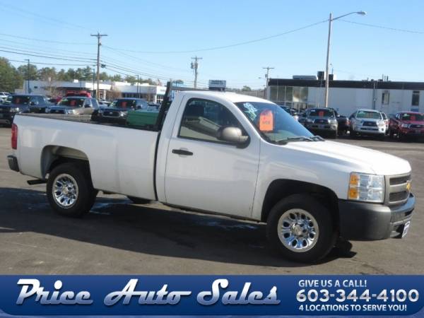 2012 Chevrolet Silverado 1500 Work Truck 4x2 2dr Regular Cab 8 ft.... for sale in Concord, ME – photo 4