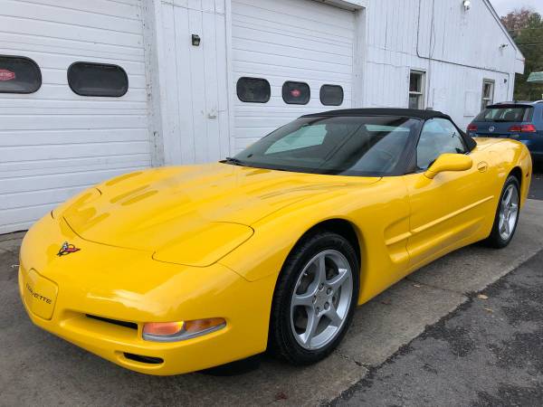 2002 Chevy Corvette Convertible - 6 Speed Manual - Millenium Yellow... for sale in binghamton, NY – photo 5