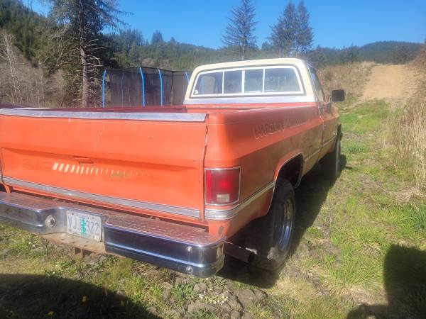 1983 chevy 3/4 turbo diesel 4x4 classic for sale in Toledo, OR – photo 4