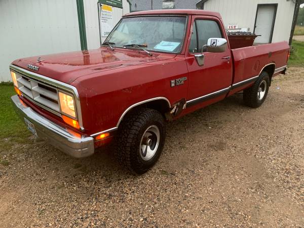 89 dodge 4*4 - cars & trucks - by owner - vehicle automotive sale for sale in West Fargo, ND