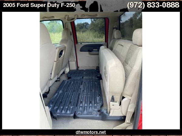 2005 Ford Super Duty F-250 Crew Cab XLT 4WD FX4 Offroad Diesel for sale in Lewisville, TX – photo 20