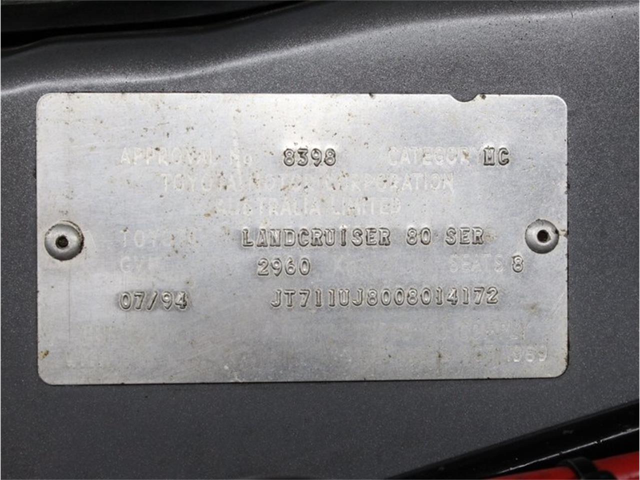 1994 Toyota Land Cruiser FJ for sale in Christiansburg, VA – photo 57