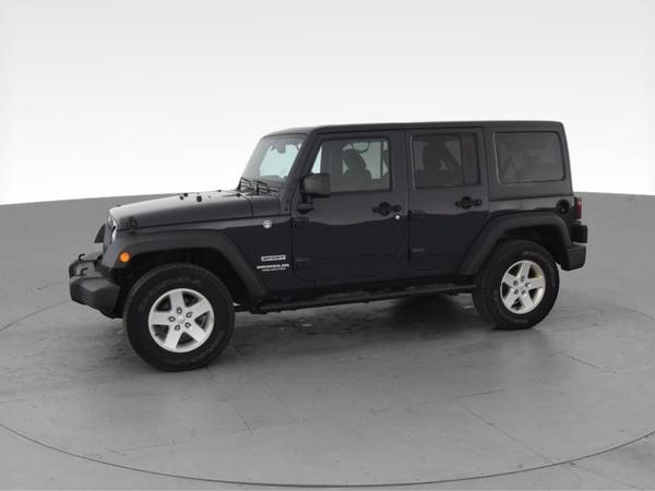 2017 Jeep Wrangler Unlimited Sport S Sport Utility 4D suv Black - -... for sale in Louisville, KY – photo 4