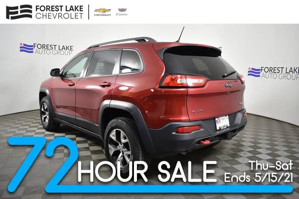 2015 Jeep Cherokee 4x4 4WD Trailhawk SUV - - by dealer for sale in Forest Lake, MN – photo 4