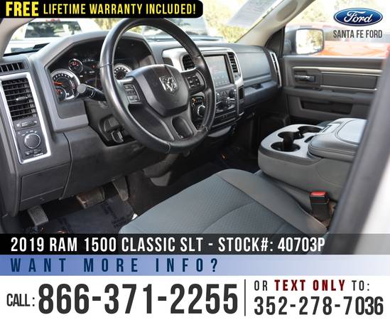 2019 RAM 1500 CLASSIC SLT *** Camera, Bedliner, Cruise Control *** -... for sale in Alachua, FL – photo 9