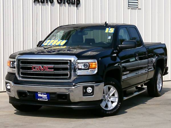 2015 GMC Sierra SLE Double Cab-4X4! Remote Start! 58k Miles! - cars... for sale in Silvis, IA – photo 2