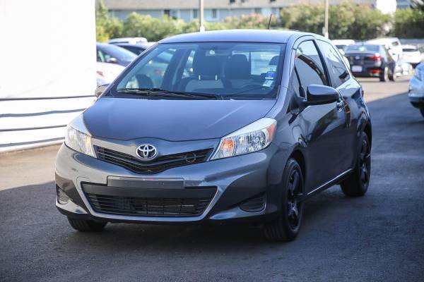 2012 Toyota Yaris LE hatchback Magnetic Gray Metallic - cars & for sale in Sacramento , CA – photo 3