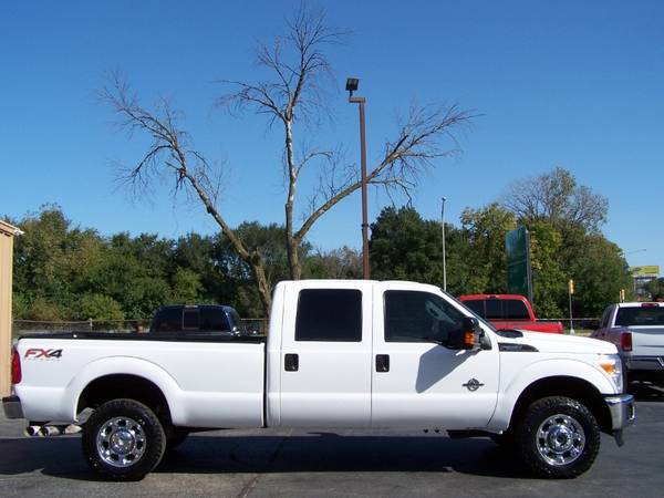 2014 FORD F-350 SD CREW CAB 4X4 LONG BED DIESEL TRUCK 1OWNER RUST FREE for sale in Joliet, IL – photo 3