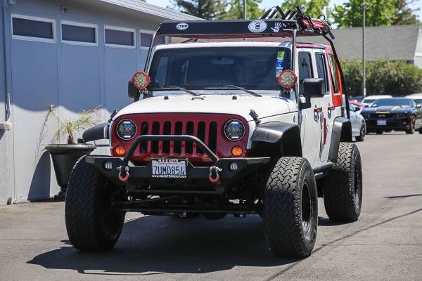 2012 Jeep Wrangler Unlimited Sport suv Bright White for sale in Sacramento, NV – photo 3
