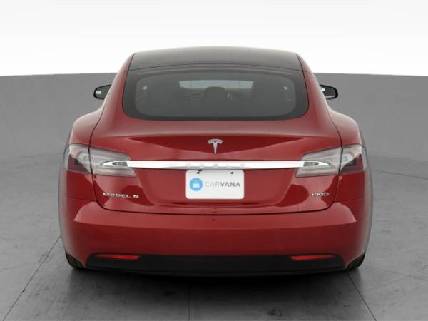 2017 Tesla Model S 100D Sedan 4D sedan Red - FINANCE ONLINE - cars &... for sale in Valhalla, NY – photo 9