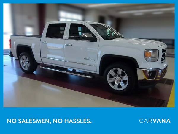 2014 GMC Sierra 1500 Crew Cab SLT Pickup 4D 5 3/4 ft pickup White for sale in Meadville, PA – photo 11