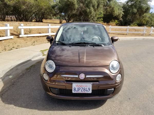 2012 Fiat 500 Pop with 71,000 miles - cars & trucks - by owner -... for sale in El Cajon, CA – photo 2