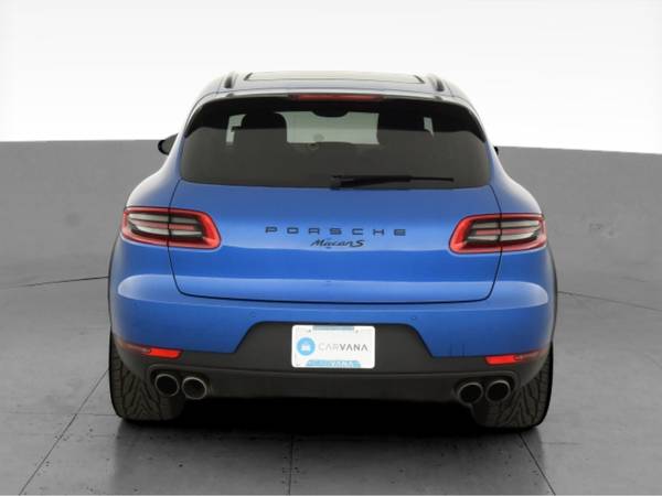 2016 Porsche Macan S Sport Utility 4D suv Blue - FINANCE ONLINE -... for sale in Arlington, District Of Columbia – photo 9