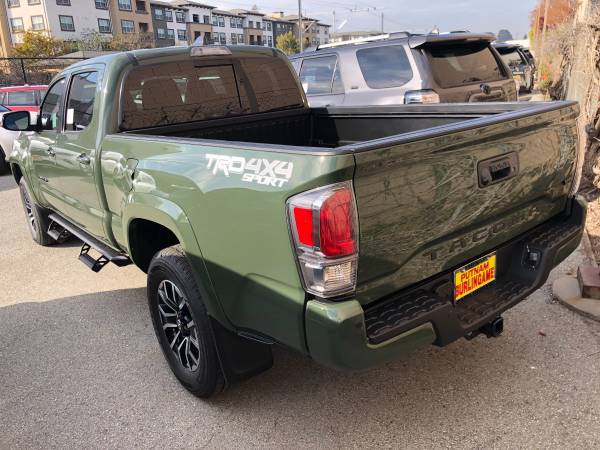 2021 Toyota Tacoma Trd Sport Longbed 4x4 *Premium pkg* 4wd ARMY... for sale in Burlingame, CA – photo 3