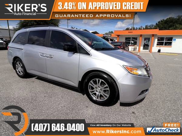 $132/mo - 2012 Honda Odyssey EX-L Passenger Van - 100 Approved! -... for sale in Kissimmee, FL – photo 7