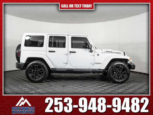 2017 Jeep Wrangler Unlimited Smoky Mountain 4x4 for sale in PUYALLUP, WA – photo 4