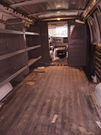 2011 CHEVY EXPRESS CARGO VAN LADDER RACK WORK SHELVING 72K MILES -... for sale in Washington, District Of Columbia – photo 5