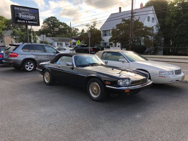1989 Jaguar XJS Convertible - Black on Gray Leather - Only 58K - Nice! for sale in Westport , MA – photo 8