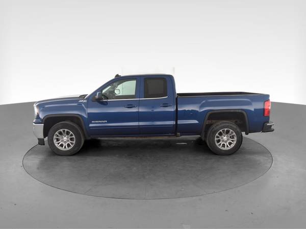 2017 GMC Sierra 1500 Double Cab SLE Pickup 4D 6 1/2 ft pickup Blue -... for sale in Chico, CA – photo 5