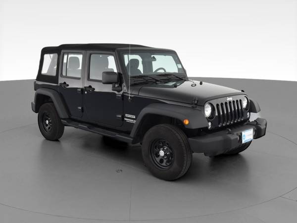 2014 Jeep Wrangler Unlimited Sport SUV 4D suv Black - FINANCE ONLINE... for sale in Chatham, IL – photo 15