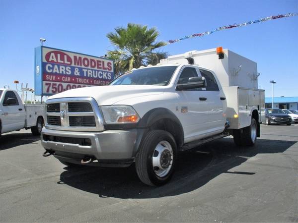 2011 Ram 4500 Crew Cab ST Cab & Chassis Service Utility Work Truck,... for sale in Tucson, AZ