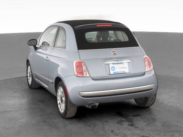 2013 FIAT 500 500c Lounge Cabrio Convertible 2D Convertible Blue - -... for sale in Long Beach, CA – photo 8