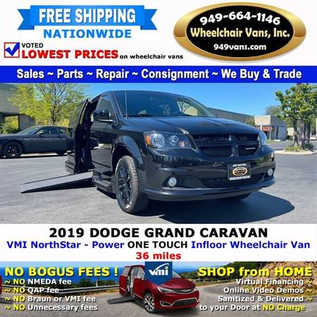 2019 Dodge Grand Caravan SE Plus Wheelchair Van VMI Northstar - Pow for sale in Laguna Hills, CA – photo 2