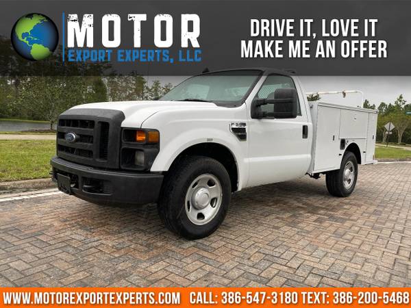 2008 FORD F-350 SD UTILTY WORK TRUCK SUPER CLEAN READY TO WORK for sale in Ormond Beach, FL