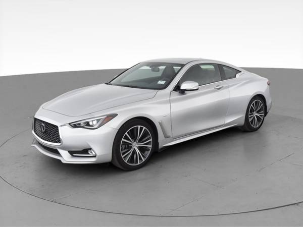2019 INFINITI Q60 3.0t Luxe Coupe 2D coupe Silver - FINANCE ONLINE -... for sale in Oklahoma City, OK – photo 3