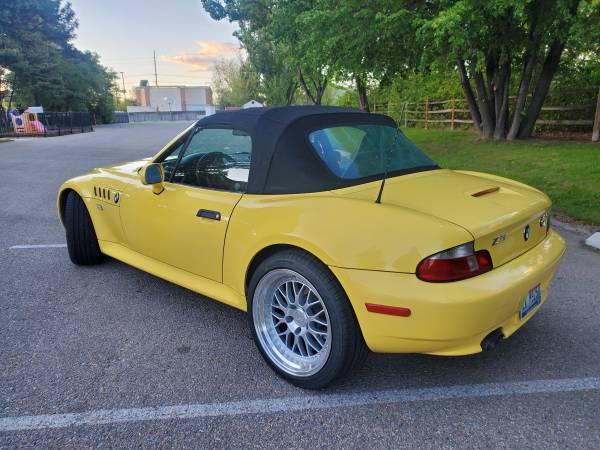 2000 BMW Z3 5 speed rare dakar yellow with only 58k miles! - cars & for sale in Boise, ID – photo 6