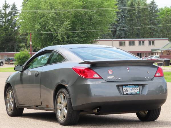 2007 Pontiac G6 GT coupe - 28 MPG/hwy, sunroof, smooth ride for sale in Farmington, MN – photo 5