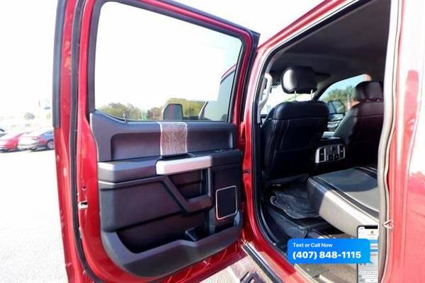 2018 Ford F-350 F350 F 350 SD Lariat Crew Cab Long Bed DRW 4WD for sale in Kissimmee, FL – photo 24