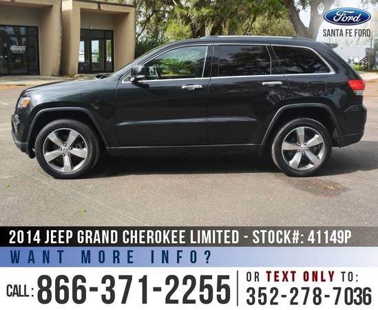 2014 Jeep Grand Cherokee Limited Backup Camera - Leather for sale in Alachua, GA – photo 4