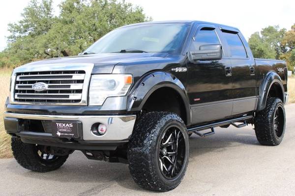 BADA$$ LIFTED 2013 FORD F-150 LARIAT HOSTILE WHEELS NEW 35" TIRES! -... for sale in Temple, NM – photo 2