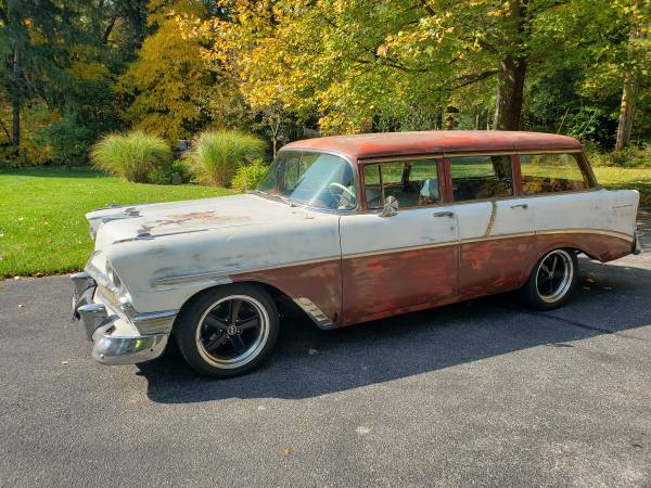 1956 Chev 210 Townsman Wagon RAT ROD - cars & trucks - by owner -... for sale in Muskegon, MI – photo 3