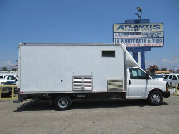 2011 Chevrolet Express 3500 Sewer Truck 16 BOX TRUCK 6 0L V8 Gas for sale in LA PUENTE, CA – photo 3
