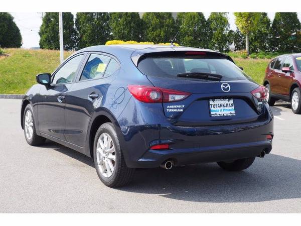 2018 Mazda Mazda3 5Door Sport hatchback Blue - - by for sale in Plymouth, MA – photo 2