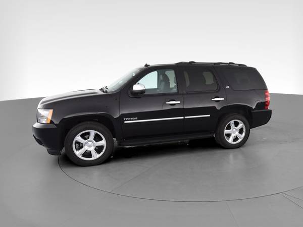 2013 Chevy Chevrolet Tahoe LTZ Sport Utility 4D suv Black - FINANCE... for sale in Chicago, IL – photo 4