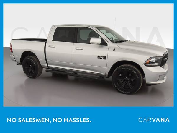 2018 Ram 1500 Crew Cab Night Pickup 4D 5 1/2 ft pickup Silver for sale in Dade City, FL – photo 11
