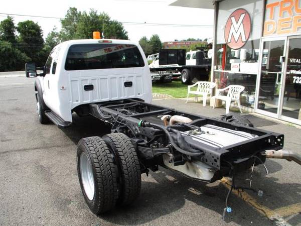2011 Ford Super Duty F-550 DRW SUPER CAB, 4X4 CAB CHASSIS - cars &... for sale in south amboy, IL – photo 4