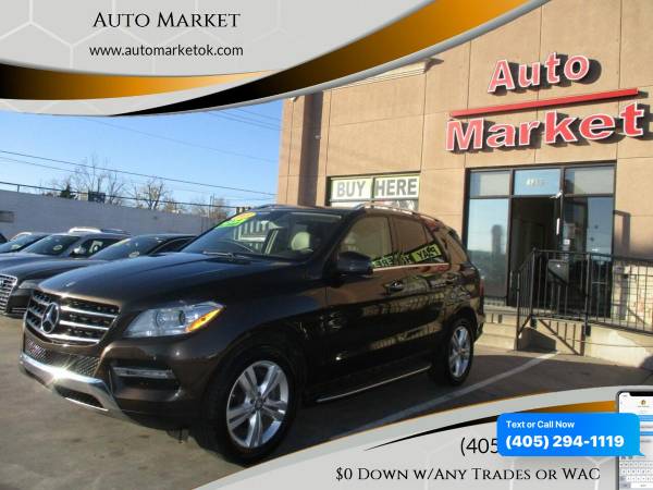2013 Mercedes-Benz M-Class ML 350 4MATIC AWD 4dr SUV $0 Down WAC/... for sale in Oklahoma City, OK