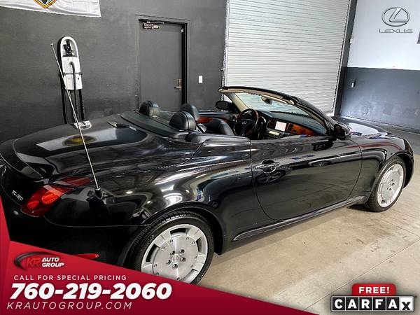 2004 LEXUS SC430 CONVERTIBLE CLEAN CARFAX - - by for sale in Palm Desert , CA – photo 8