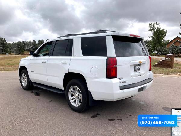 2015 Chevrolet Chevy Tahoe 4WD 4dr LT - CALL/TEXT TODAY! - cars &... for sale in Sterling, CO – photo 6