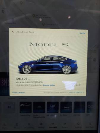 2015 Tesla Model S 70 RWD Blue Autopilot - cars & trucks - by owner... for sale in San Mateo, CA – photo 12
