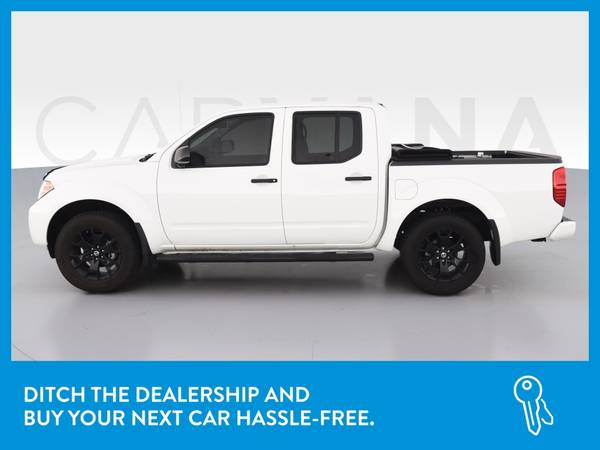 2019 Nissan Frontier Crew Cab SV Pickup 4D 5 ft pickup White for sale in Chicago, IL – photo 4