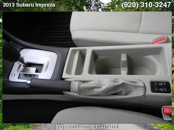 2013 Subaru Impreza 2.0i Premium AWD 4dr Wagon CVT with for sale in Appleton, WI – photo 13